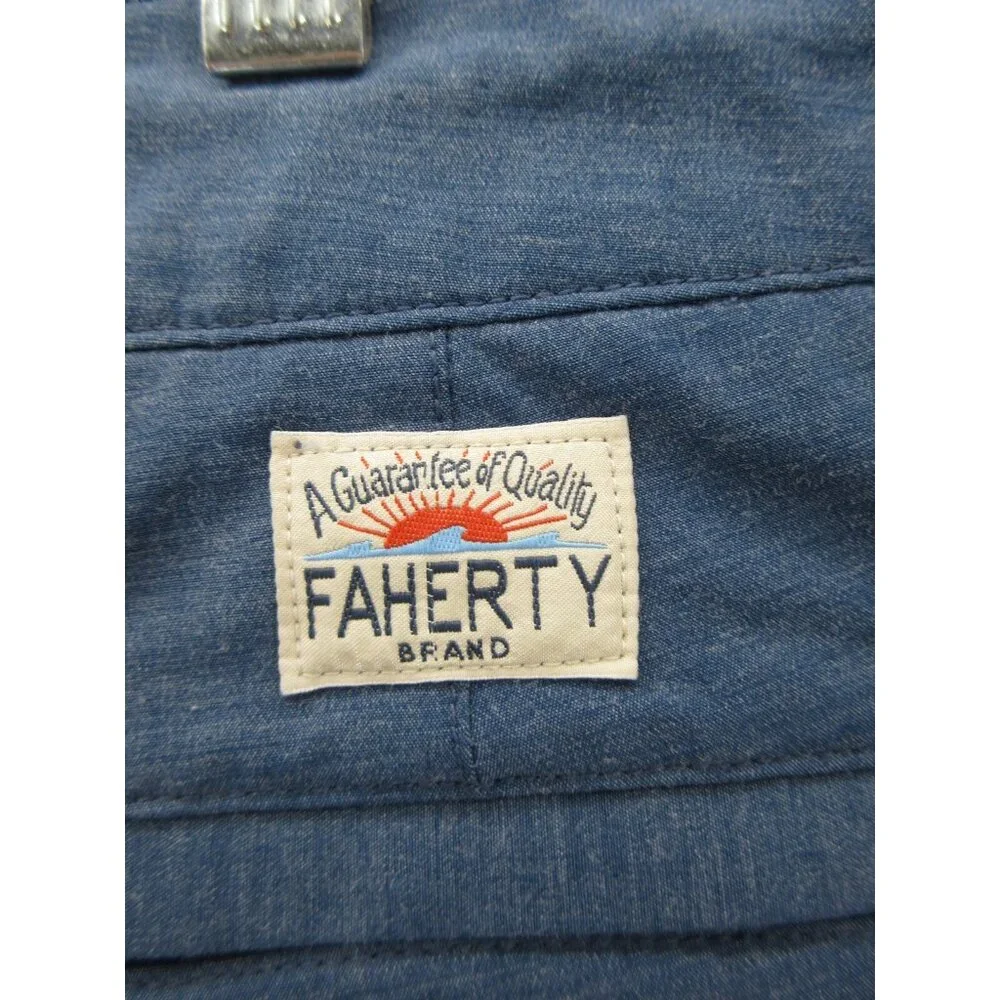 Faherty Shorts 38 All Day Chino Hybrid Golf Performance Active Summer